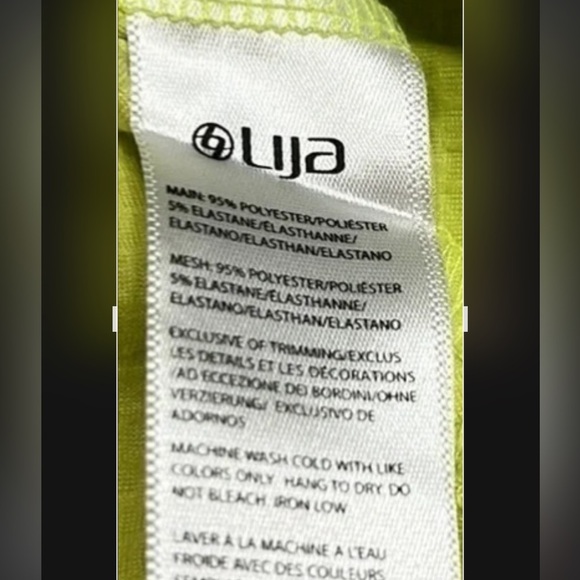 Tennis dress NWT  99$.  lime & dark green fit & flare,mini,activewear,coastal - Picture 9 of 10